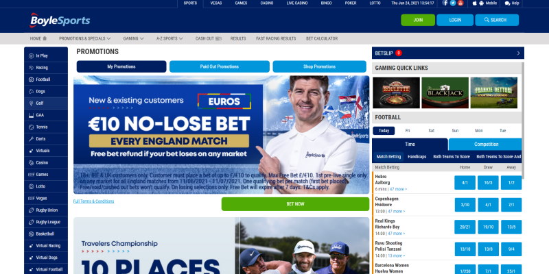 BoyleSports offers great promotions